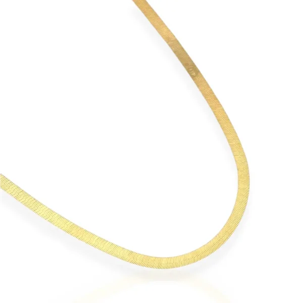 MIRROR NECKLACE 18K GOLD