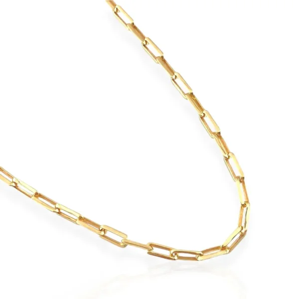 DRAWER LINK NECKLACE 18K GOLD