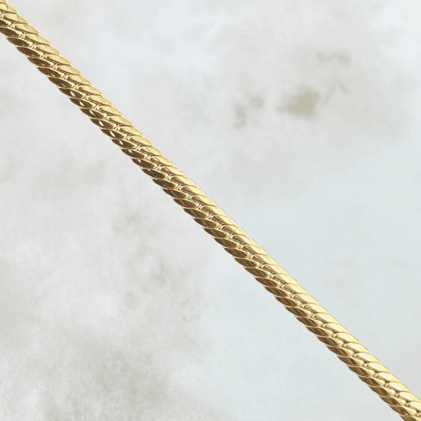 SNAKE LINK BRACELET 18K GOLD - Image 2