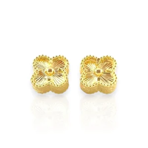DIAMOND CLOVER EARRINGS 18K GOLD